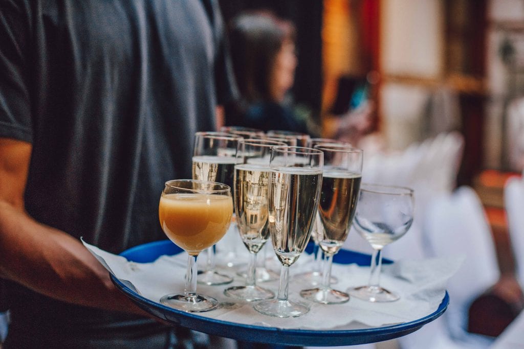 Laluz Berlin Hochzeit Sekt