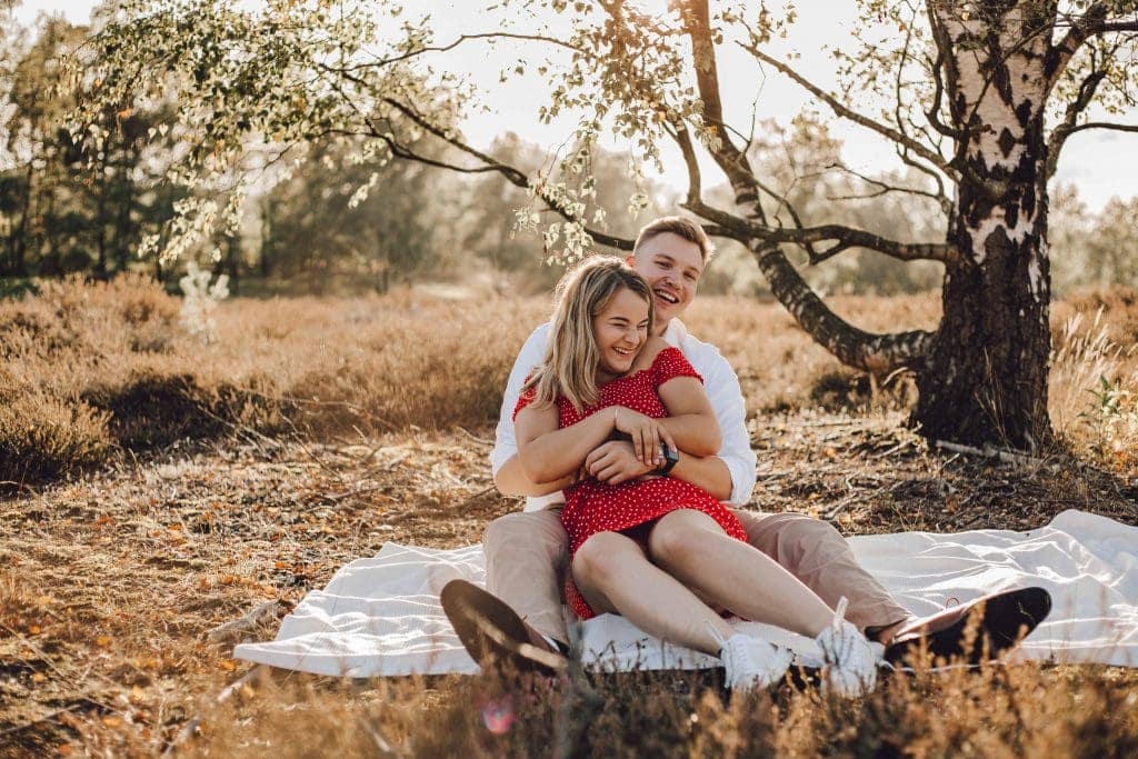 Verlobungsshooting Münster Hiltruper See