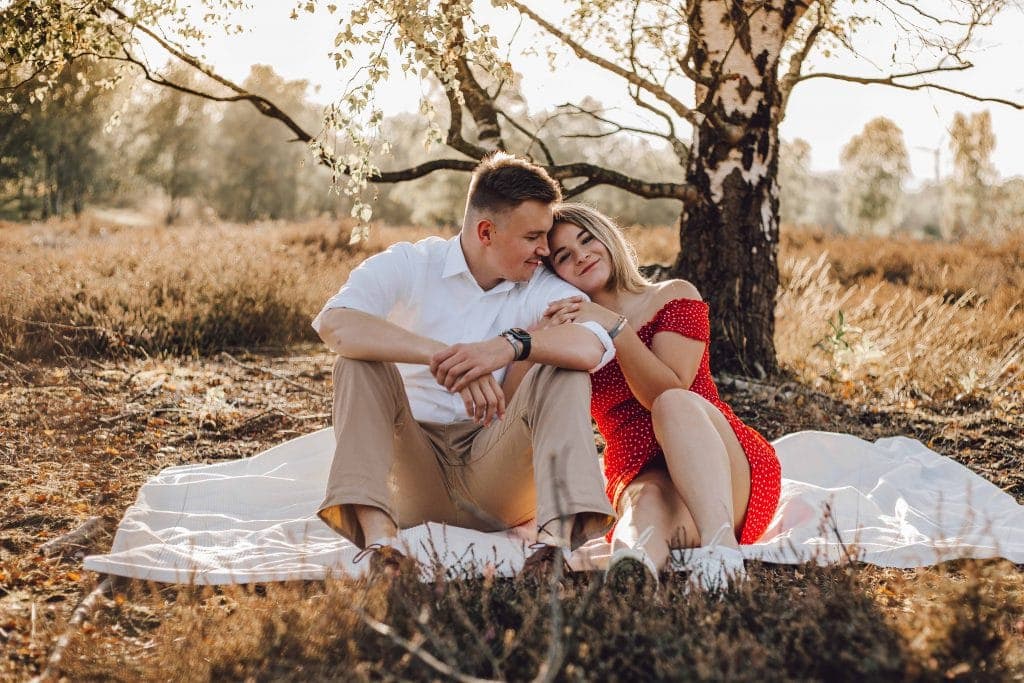 Verlobungsshooting Münster Hiltruper See