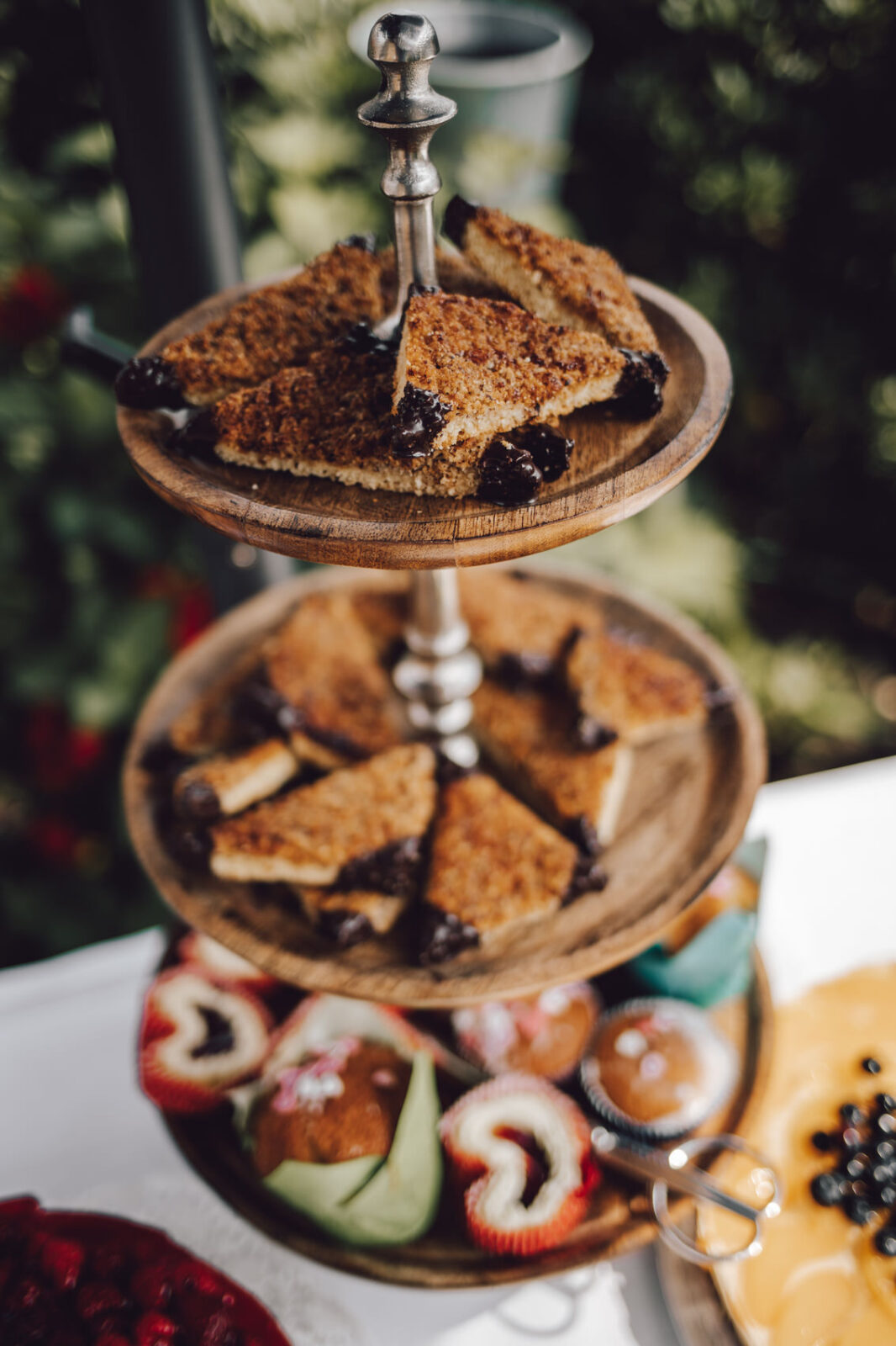 Hochzeitsfotograf Osnabrück Münster Teller mit Nussecken